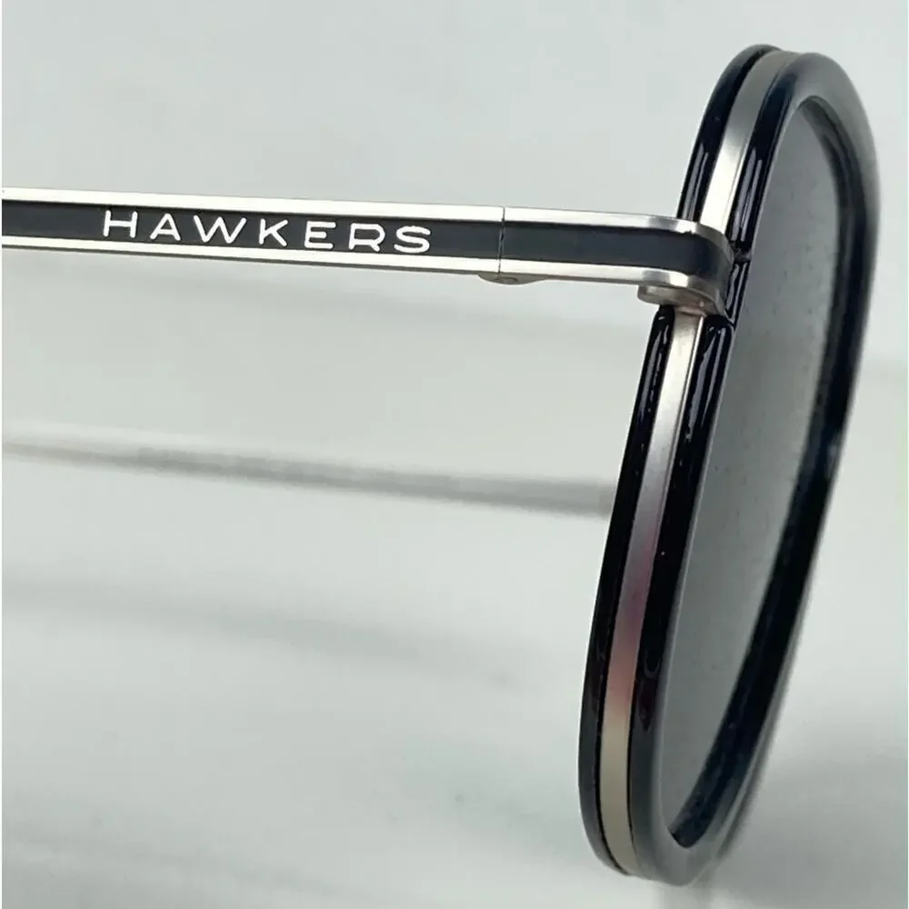 HAWKERS x BALR. Captain Limited Edition Stainless/Black Aviator Sunglasses